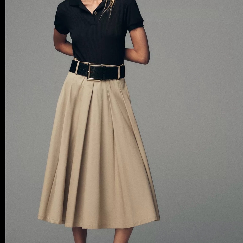 ZARA Combination Belted Dress – Size Small, NWT – Discontinued & Limited!